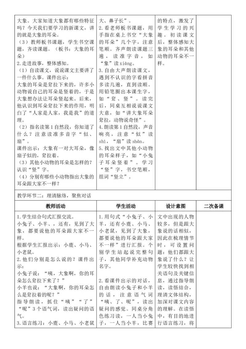 （新教材）2026年春期部编人教版二年级下册语文第7单元核心素养教案（反思无内容）_部编人教版2年级下册语文_2026年春期-2年级下册教案_单元教案