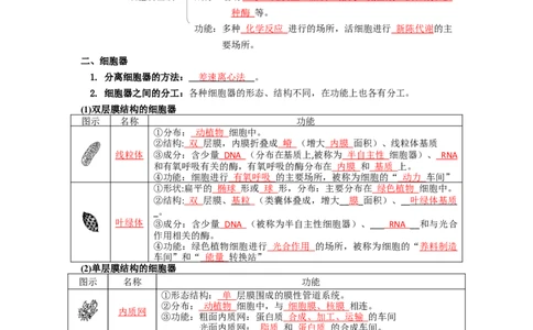 第9讲细胞器之间的分工合作-精准备考备战2023年高考生物一轮复习精品讲义（生物学必修1）（解析版）_通用版（老高考）复习资料_2023年复习资料_一轮复习