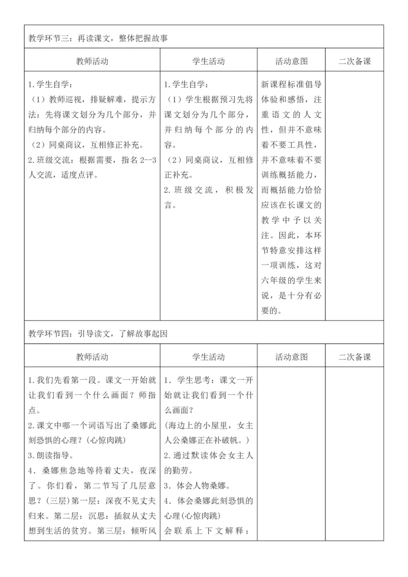 2025年秋期部编人教版6年级上册语文全册核心素养教案（教学反思有内容+二次备课版）_六年级上册