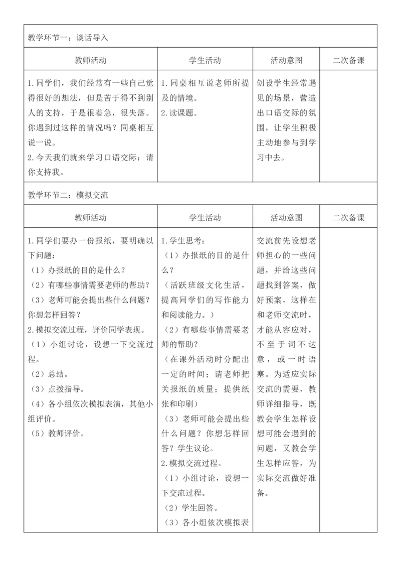 2025年秋期部编人教版6年级上册语文全册核心素养教案（教学反思有内容+二次备课版）_六年级上册