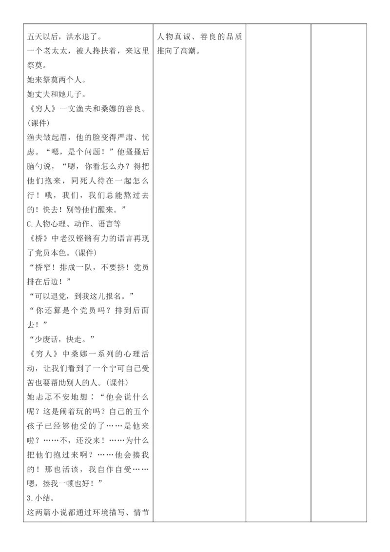 2025年秋期部编人教版6年级上册语文全册核心素养教案（教学反思有内容+二次备课版）_六年级上册