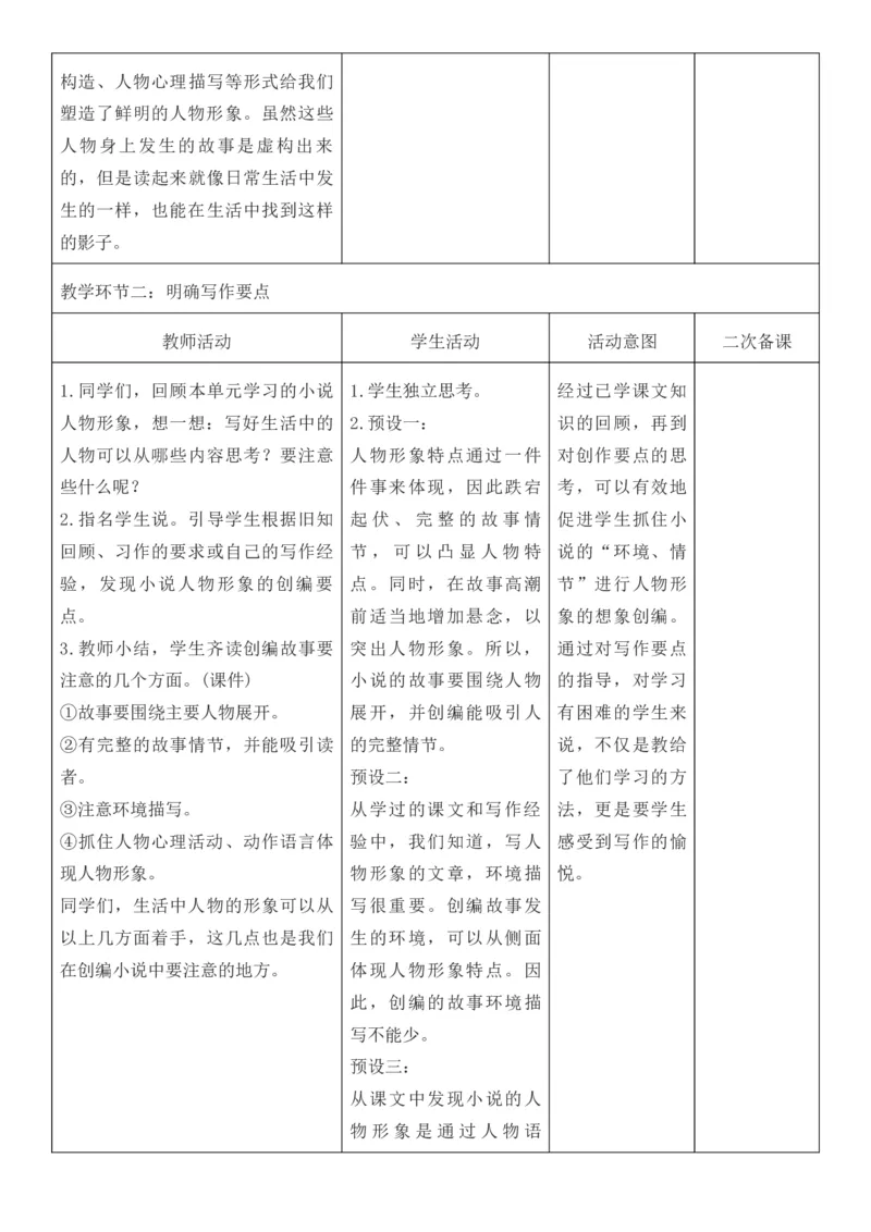 2025年秋期部编人教版6年级上册语文全册核心素养教案（教学反思有内容+二次备课版）_六年级上册