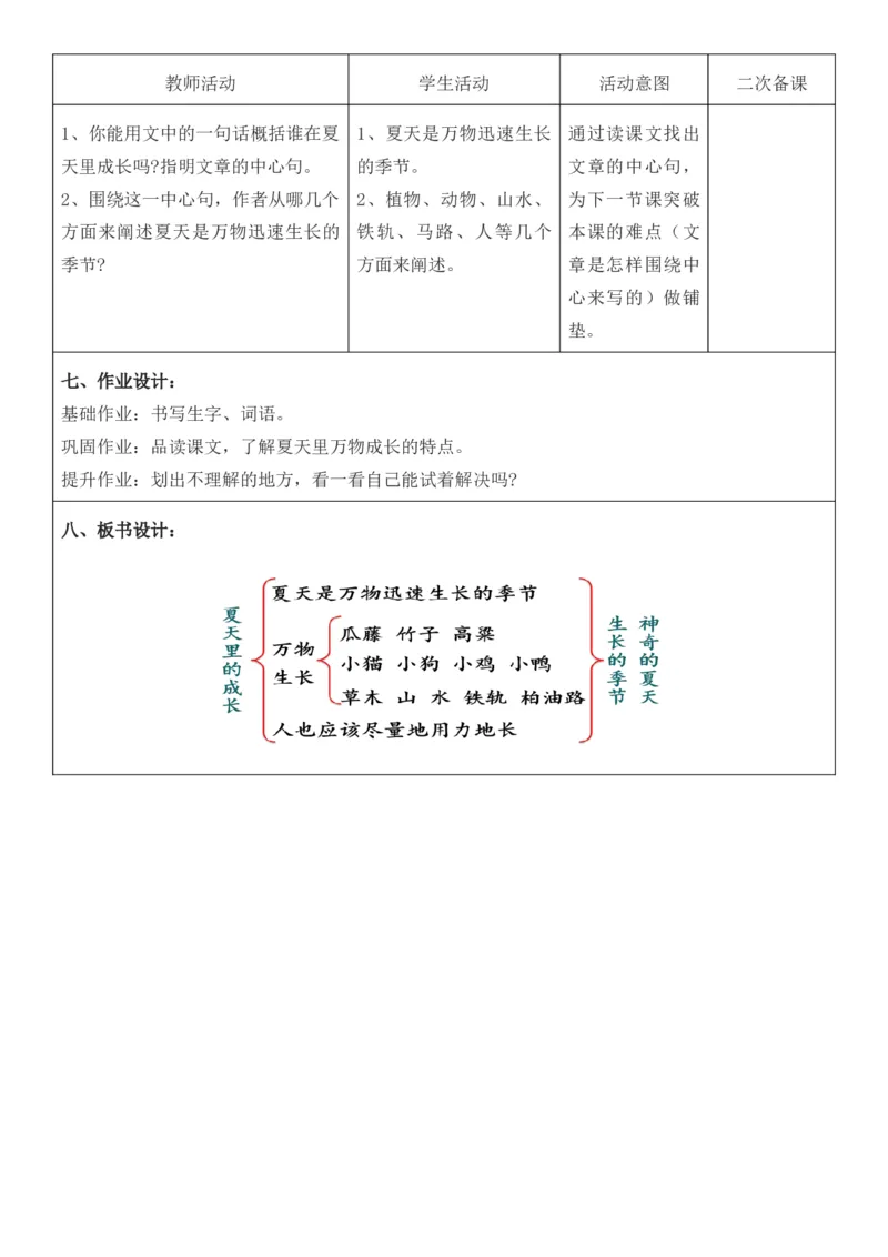 2025年秋期部编人教版6年级上册语文全册核心素养教案（教学反思有内容+二次备课版）_六年级上册