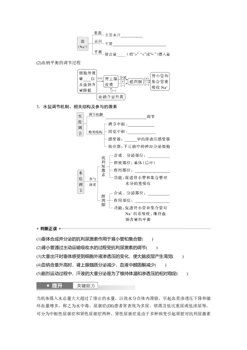 第八单元　第41课时　体液调节与神经调节的关系_2025年新高考资料_一轮复习_2025大一轮复习讲义+课件（完结）_2025大一轮复习讲义生物学生用书Word版文档整书_2025大一轮复习讲义