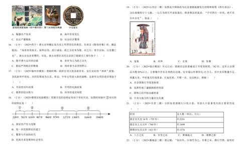 05隋唐时期：繁荣与开放的时代（单元测试卷）含解析_8历史中考复习_2026年中考复习（更新中）_2026中考历史一轮复习课件+教案+单元测试卷_单元测试