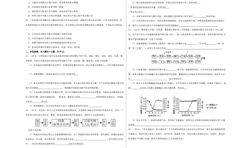 第十二单元发酵工程（A卷新题基础练）-2023年高考生物一轮复习单元滚动双测卷（新高考专用）（考试版）_新高考复习资料_2023年新高考复习资料_一轮复习