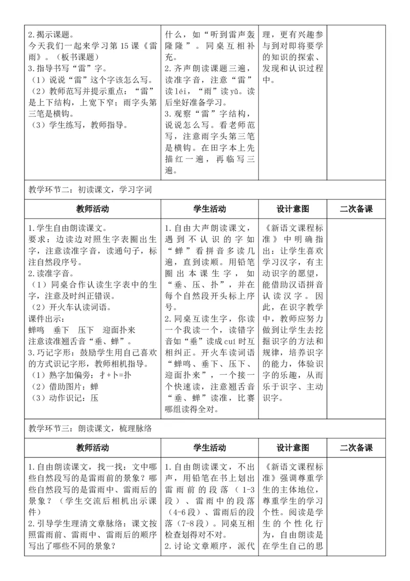 （新教材）2026年春期部编人教版二年级下册语文第6单元核心素养教案（反思有内容）_部编人教版2年级下册语文_2026年春期-2年级下册教案_单元教案