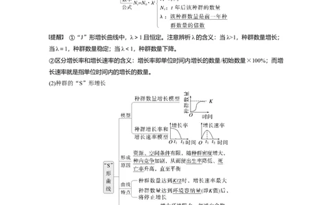 第九单元　第48课时　种群数量的变化及其影响因素_2025年新高考资料_一轮复习_2025大一轮复习讲义+课件（完结）_2025大一轮复习讲义生物教师用书Word版文档整书
