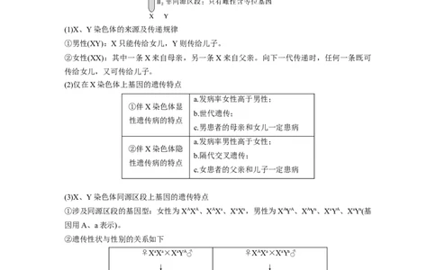 第一篇专题四考点三　伴性遗传与人类遗传病_通用版（老高考）复习资料_2023年复习资料_二轮复习_2023年高考生物二轮复习讲义+课件（全国版）_2023年高考生物二轮复习讲义（全国版）