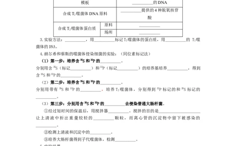第6讲DNA是主要的遗传物质-精准备考备战2023年高考生物一轮复习精品讲义（生物学必修2）（原卷版）_通用版（老高考）复习资料_2023年复习资料_一轮复习