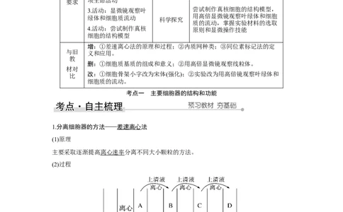 第5讲　细胞器之间的分工合作_新高考复习资料_2023年新高考复习资料_一轮复习_2023年新高考大一轮复习讲义_2023年高考生物一轮复习讲义（新人教新高考）_赠补充习题