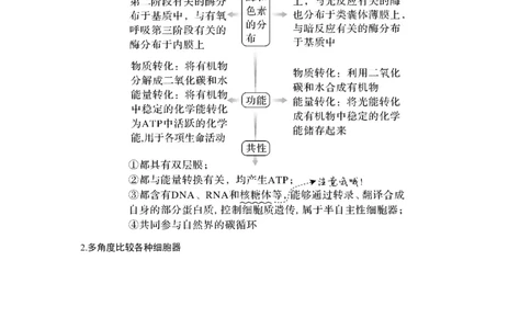 第5讲　细胞器之间的分工合作_新高考复习资料_2023年新高考复习资料_一轮复习_2023年新高考大一轮复习讲义_2023年高考生物一轮复习讲义（新人教新高考）_赠补充习题