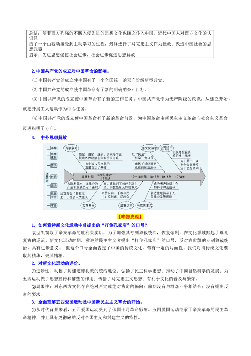 03八上历史知识清单-口袋书2024年中考历史一轮复习知识清单_8历史中考复习_2024年中考复习资料_一轮复习资料_完❤背诵❤2024年中考历史一轮复习知识清单