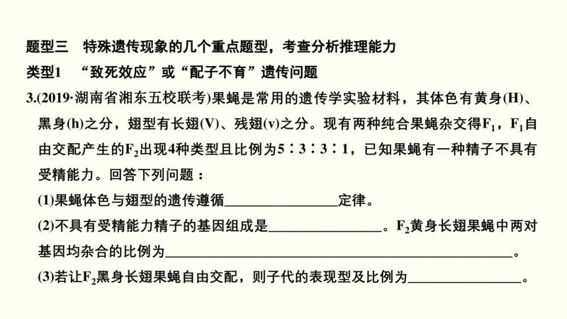 第六单元遗传的基本规律（教案）_新高考复习资料_2022年新高考复习资料_2022届一轮复习讲练结合7.13更新_系列一_第六单元遗传的基本规律