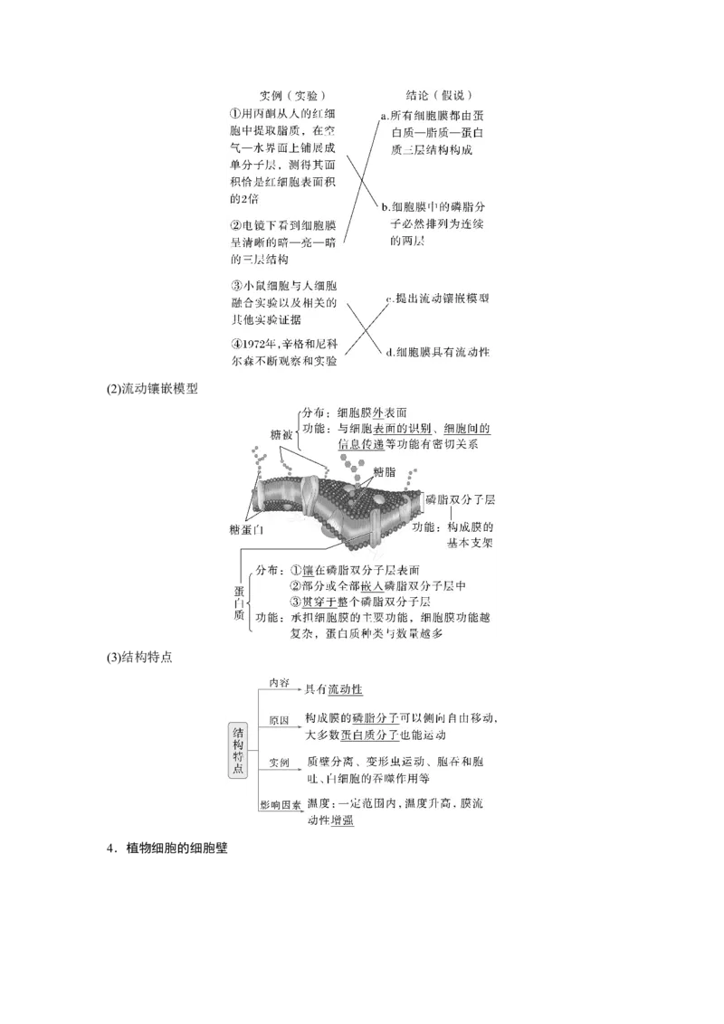 第二单元　第6课时　细胞膜与细胞核的结构和功能_新高考复习资料_2025年新高考资料_2025新高考一轮复习生物_2025大一轮复习讲义生物人教版教师用书Word版文档整书
