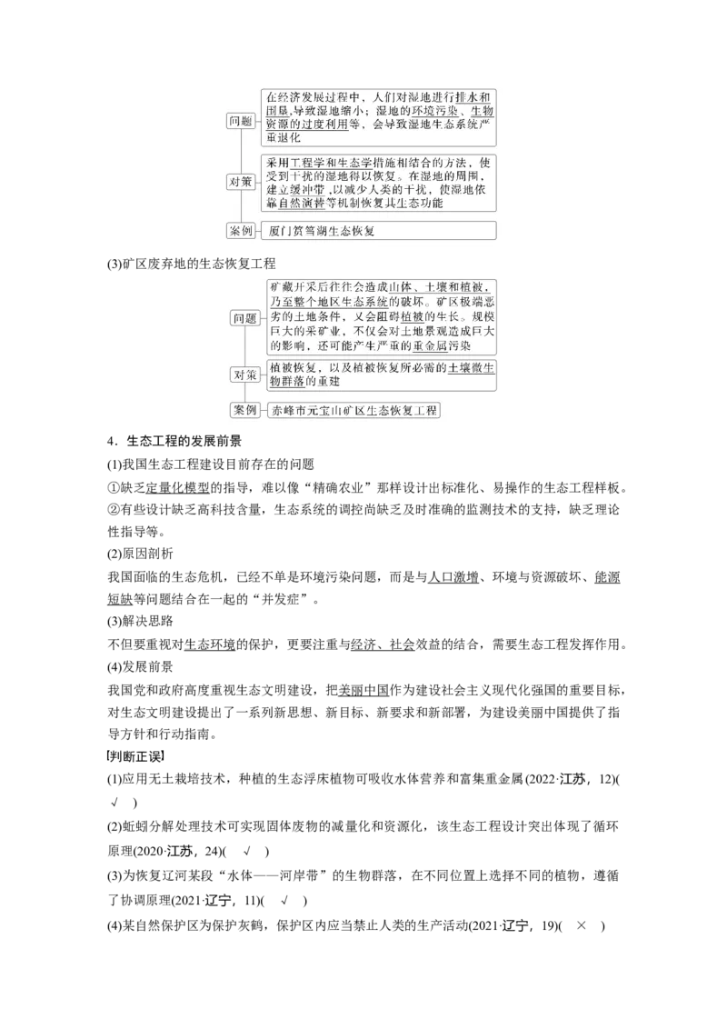 第九单元　第55课时　人与环境_2025年新高考资料_一轮复习_2025大一轮复习讲义+课件（完结）_2025大一轮复习讲义生物教师用书Word版文档整书_配套Word版文档第七~十单元