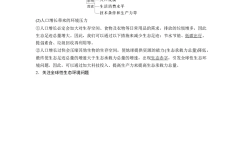 第九单元　第55课时　人与环境_2025年新高考资料_一轮复习_2025大一轮复习讲义+课件（完结）_2025大一轮复习讲义生物教师用书Word版文档整书_配套Word版文档第七~十单元