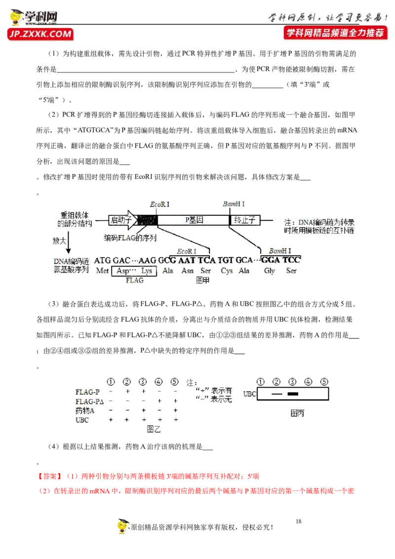 第十二单元发酵工程（B卷能力提升练）-2023年高考生物一轮复习单元滚动双测卷（新高考专用）（解析版）_新高考复习资料_2023年新高考复习资料_一轮复习