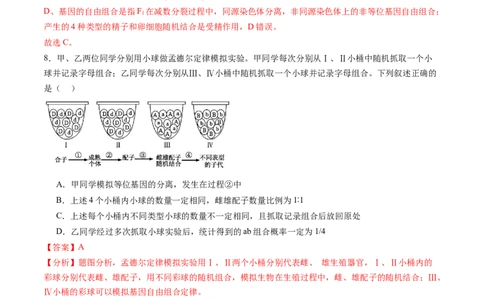第五单元基因的传递规律（测试）（解析版）_2025年新高考资料_一轮复习_2025年高考生物一轮复习讲练测（新教材新高考）