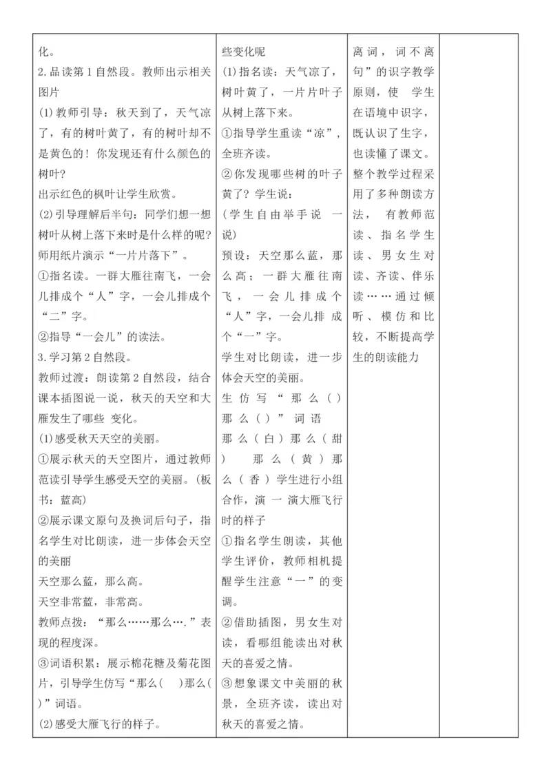 2025年秋期部编人教版1年级上册语文全册核心素养教案（教学反思有内容+二次备课版）_一年级上册
