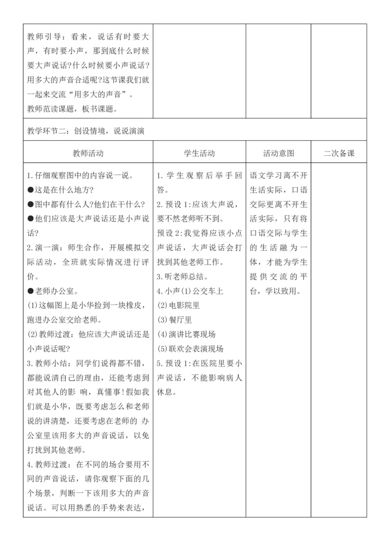 2025年秋期部编人教版1年级上册语文全册核心素养教案（教学反思有内容+二次备课版）_一年级上册