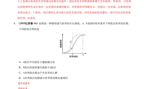 第十二单元种群和群落（作业）_新高考复习资料_2022年新高考复习资料_2022届一轮复习讲练结合7.13更新_系列一_第十二单元种群和群落