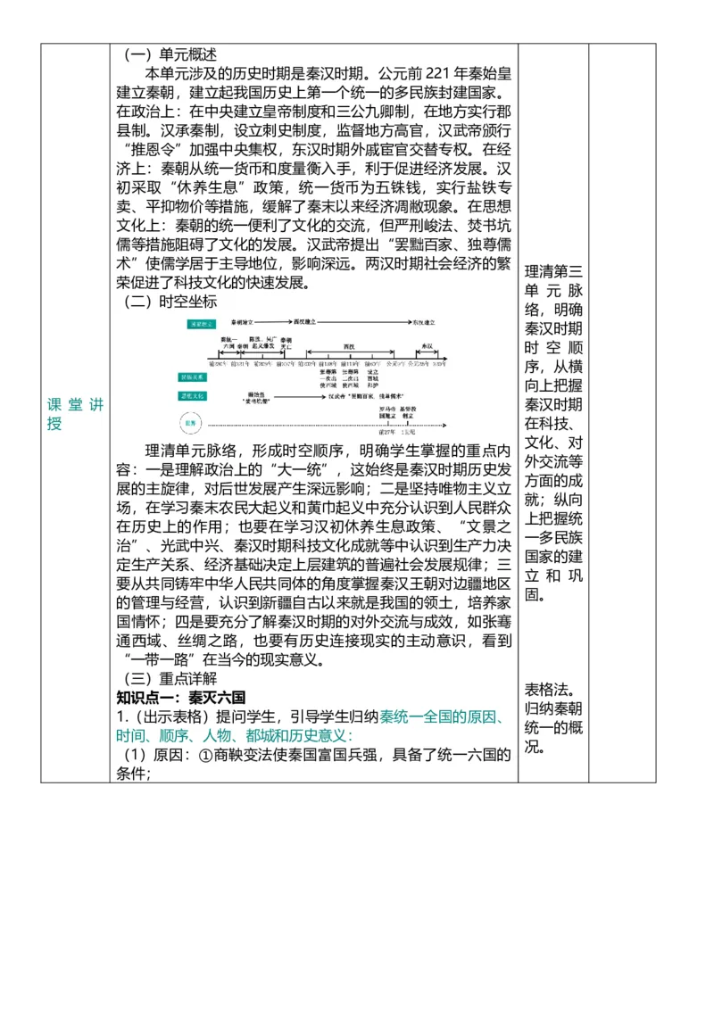 03秦汉时期：统一多民族国家的建立与巩固（教案）_8历史中考复习_2026年中考复习（更新中）_2026中考历史一轮复习课件+教案+单元测试卷_教案