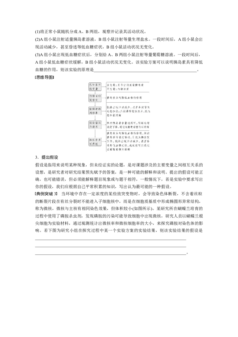 第三单元　专题突破1　实验技能解题策略_2025年新高考资料_一轮复习_2025大一轮复习讲义+课件（完结）_2025大一轮复习讲义生物学生用书Word版文档整书_2025大一轮复习讲义