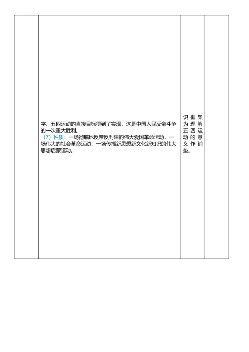 11新民主主义革命的开始（教案）_8历史中考复习_2026年中考复习（更新中）_2026中考历史一轮复习课件+教案+单元测试卷_教案
