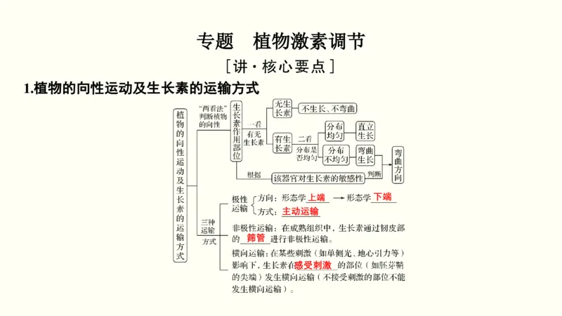 第九单元植物的激素调节（教案）_新高考复习资料_2022年新高考复习资料_2022届一轮复习讲练结合7.13更新_系列一_第九单元植物的激素调节