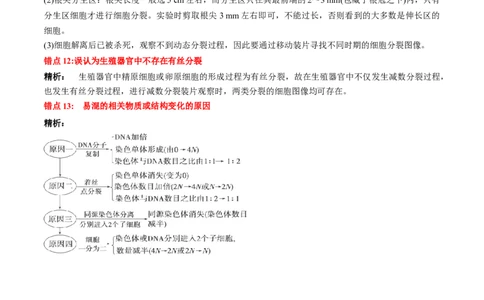 第6章细胞的生命历程（背诵版）_2025年新高考资料_专项复习_晨读晚默备战2025年高考生物必背知识清单_第6章细胞的生命历程-晨读晚默备战2025年高考生物必背知识清单