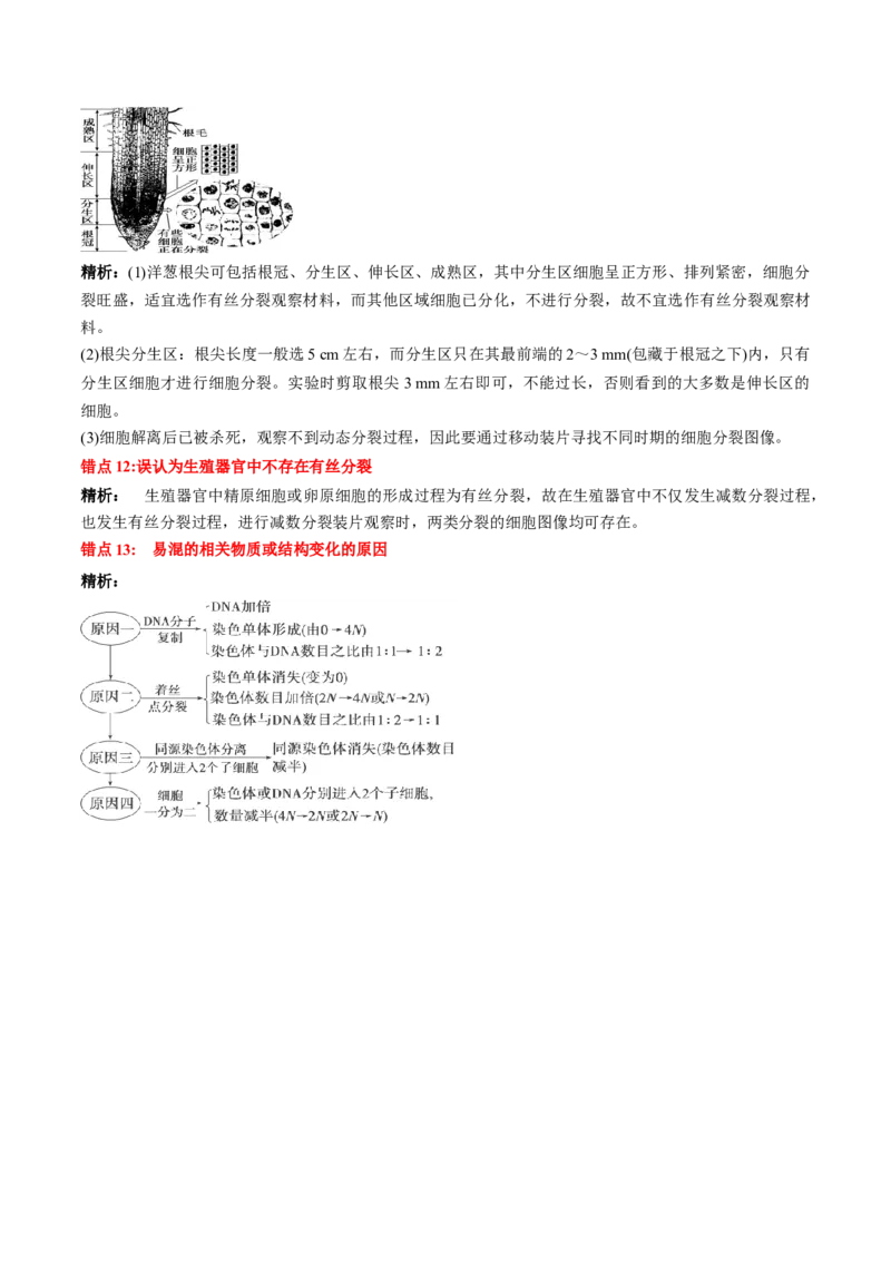 第6章细胞的生命历程（背诵版）_2025年新高考资料_专项复习_晨读晚默备战2025年高考生物必背知识清单_第6章细胞的生命历程-晨读晚默备战2025年高考生物必背知识清单