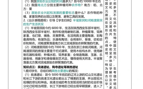 01史前时期：中国境内早期人类与文明的起源（教案）_8历史中考复习_2026年中考复习（更新中）_2026中考历史一轮复习课件+教案+单元测试卷_教案