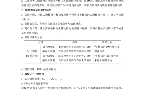 第二篇第一部分五、遗传的分子基础_通用版（老高考）复习资料_2023年复习资料_二轮复习_2023年高考生物二轮复习讲义+课件（全国版）_2023年高考生物二轮复习讲义（全国版）_学生版