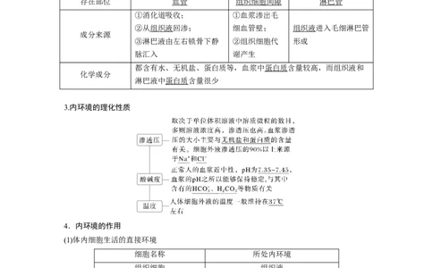 第八单元　第36课时　人体的内环境与稳态_2025年新高考资料_一轮复习_2025大一轮复习讲义+课件（完结）_2025大一轮复习讲义生物教师用书Word版文档整书_配套Word版文档第七~十单元