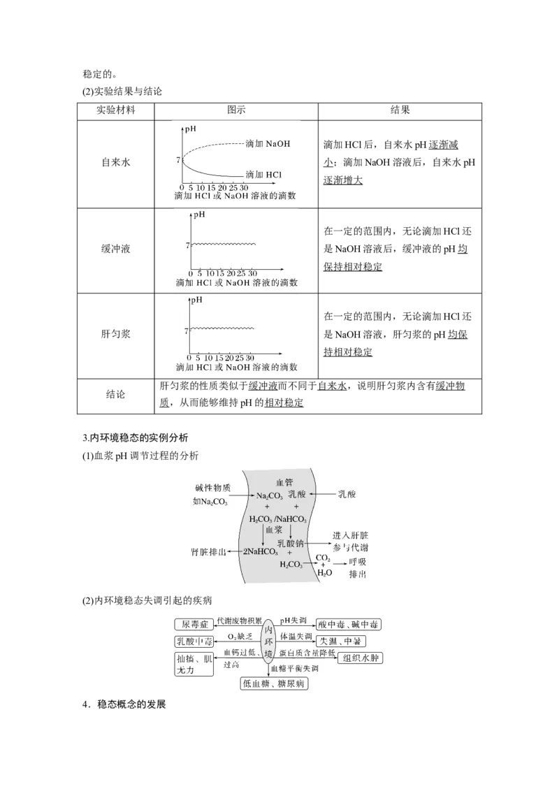 第八单元　第36课时　人体的内环境与稳态_2025年新高考资料_一轮复习_2025大一轮复习讲义+课件（完结）_2025大一轮复习讲义生物教师用书Word版文档整书_配套Word版文档第七~十单元