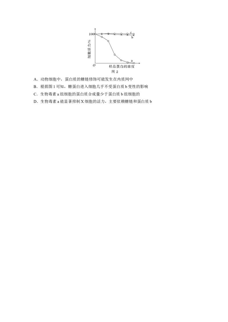 第二单元　课时练7细胞器之间的分工_2025年新高考资料_一轮复习_2025大一轮复习讲义+课件（完结）_2025大一轮复习讲义生物学生用书Word版文档整书_2025一轮复习73练