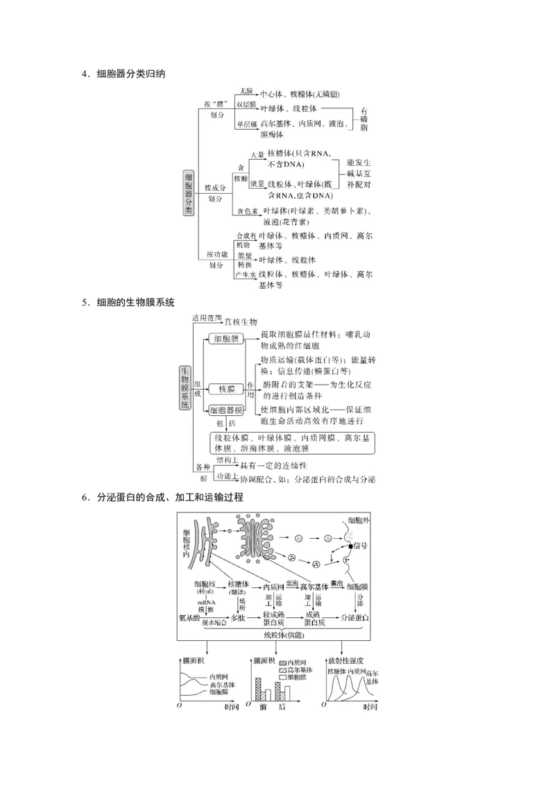第一篇专题一考点三　细胞的类型、结构和功能_通用版（老高考）复习资料_2023年复习资料_二轮复习_2023年高考生物二轮复习讲义+课件（全国版）_2023年高考生物二轮复习讲义（全国版）
