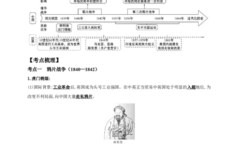 11第十一单元中国开始沦为半殖民地半封建中考历史总复习讲练学案（含解析）_8历史中考复习_2023年中考复习资料_专项复习_备考2023中考历史总复习讲练学案（含解析）