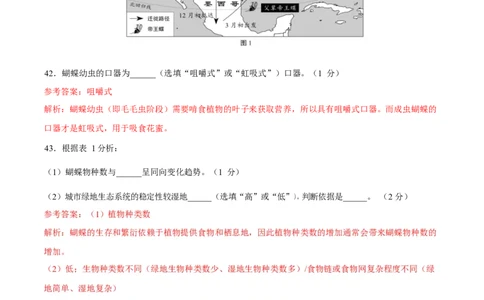 2025年中考押题预测卷01（上海卷）-地理（全解全析）_7地理中考复习_赠送：2025中考模拟题_2025年地理押题预测_地生跨学科案例分析（上海卷01）-2025年中考押题预测卷