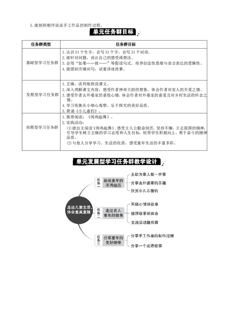 第三单元单元分析_二年级上册_赠送资料-25年秋期课件+教案_第三单元
