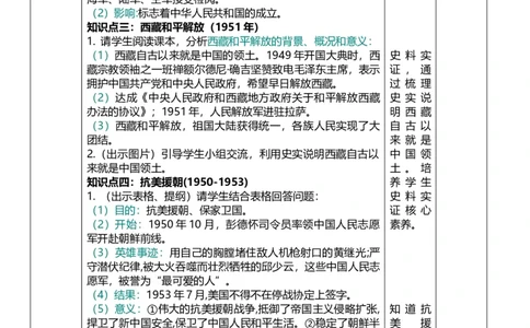 16中华人民共和国的成立与巩固（教案）_8历史中考复习_2026年中考复习（更新中）_2026中考历史一轮复习课件+教案+单元测试卷_教案