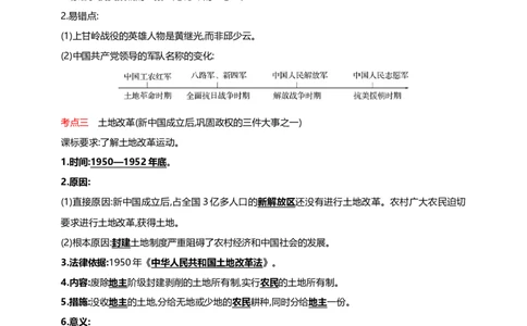 20第二十单元中华人民共和国的成立和巩固(第1-3课)中考历史总复习讲练学案（含解析）_8历史中考复习_2023年中考复习资料_专项复习_备考2023中考历史总复习讲练学案（含解析）