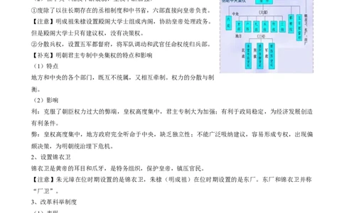 专题04+中古04：明清时期-大单元复习2024年中考历史一轮复习必考知识梳理与考法点拨（部编版）++_8历史中考复习_2024年中考复习资料_一轮复习资料