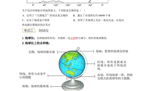 专题01地球和地球的运动（讲义）（原卷版）-2023年中考地理一轮复习讲练测_7地理中考复习_2023年中考复习资料_一轮复习_2023年中考地理一轮复习讲练测