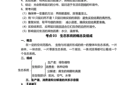 专题01生物和生物圈（背记帮）-备战2024年中考生物一轮复习考点帮（全国通用）_6生物中考复习_2024年中考复习资料_一轮复习资料_❤备战2024年中考生物一轮复习考点帮（全国通用）