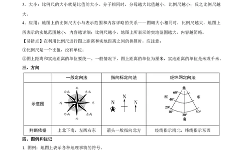 专题02地图-2023年中考地理总复习真题探究与变式训练（全国通用）（原卷版）_7地理中考复习_2023年中考复习资料_专项复习_2023年中考地理总复习真题探究与变式训练（全国通用）