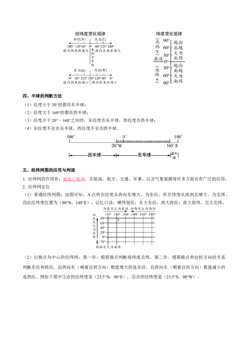 专题01地球和地球仪-2023年中考地理总复习真题探究与变式训练（全国通用）（解析版）_7地理中考复习_2023年中考复习资料_专项复习_2023年中考地理总复习真题探究与变式训练（全国通用）