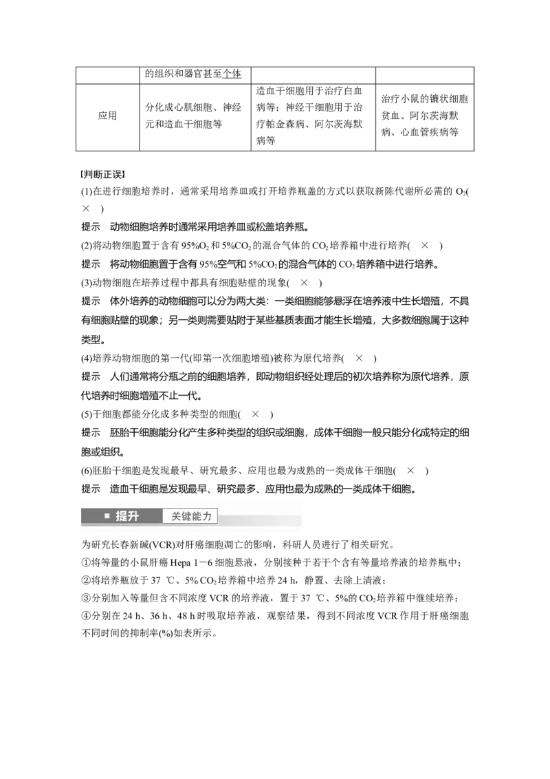 第十单元　第59课时　动物细胞工程_新高考复习资料_2025年新高考资料_2025新高考一轮复习生物_2025大一轮复习讲义生物人教版教师用书Word版文档整书_配套Word版文档第七~十单元