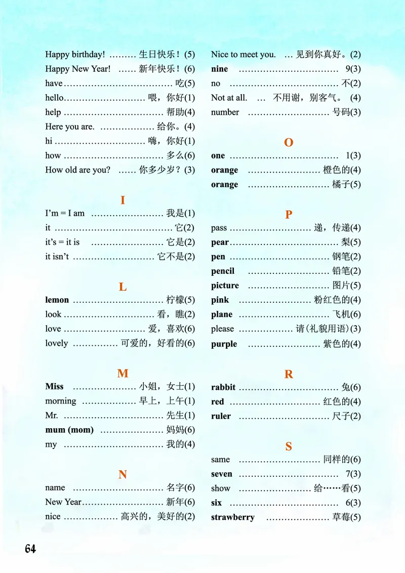 重庆大学版英语三年级上册电子课本_电子课本_小学电子课本_03英语_新建文件夹_20重庆版（重大版）